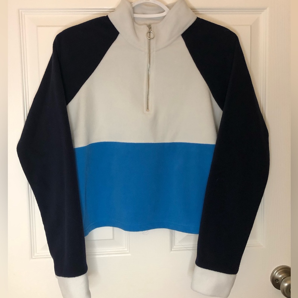 Dip Quarter Zip Fleece Pullover - Size Large